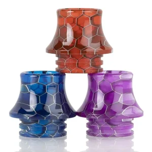 810 Cone Snake Skin Resin Drip Tip