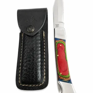 9" Fillet Knife W/ Multi-Wood Handle
