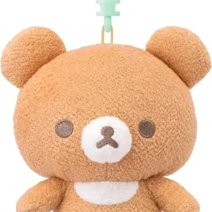 Agatsuma Rilakkuma Baby Chiroic Mini Plush Clip Bear