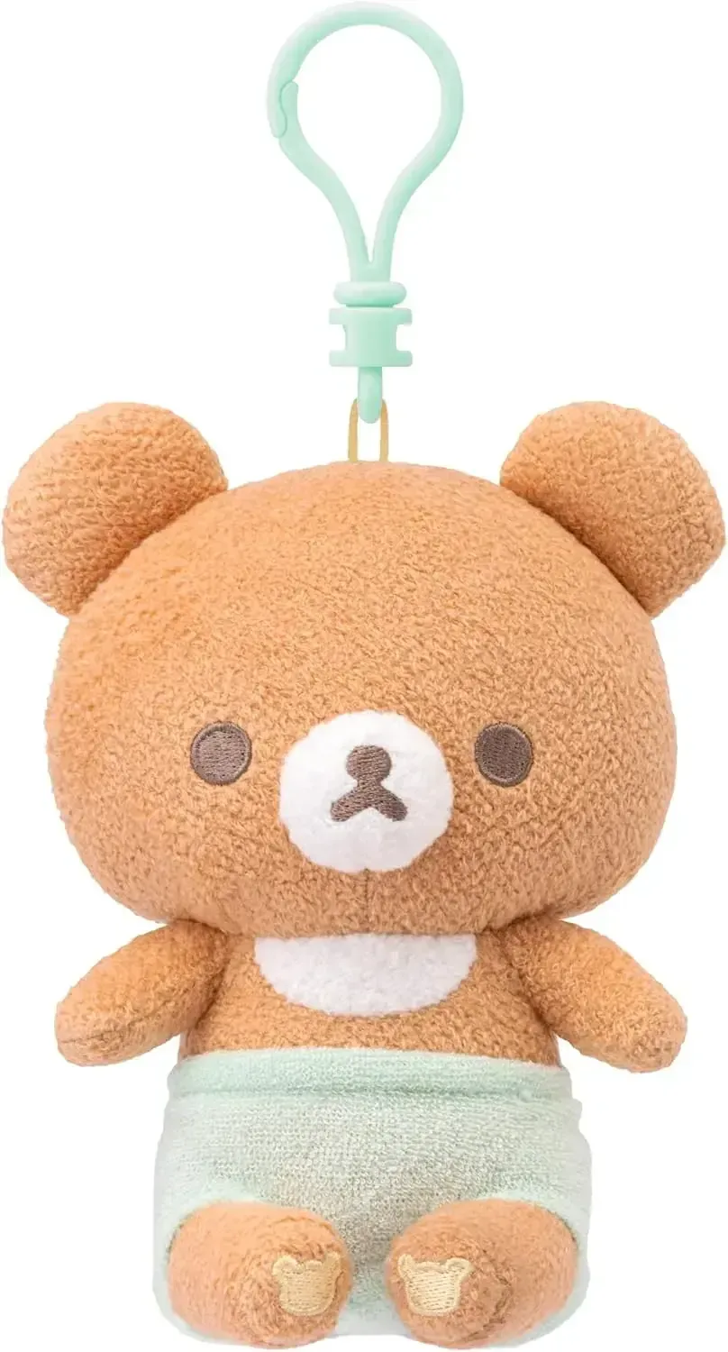 Agatsuma Rilakkuma Baby Chiroic Mini Plush Clip Bear