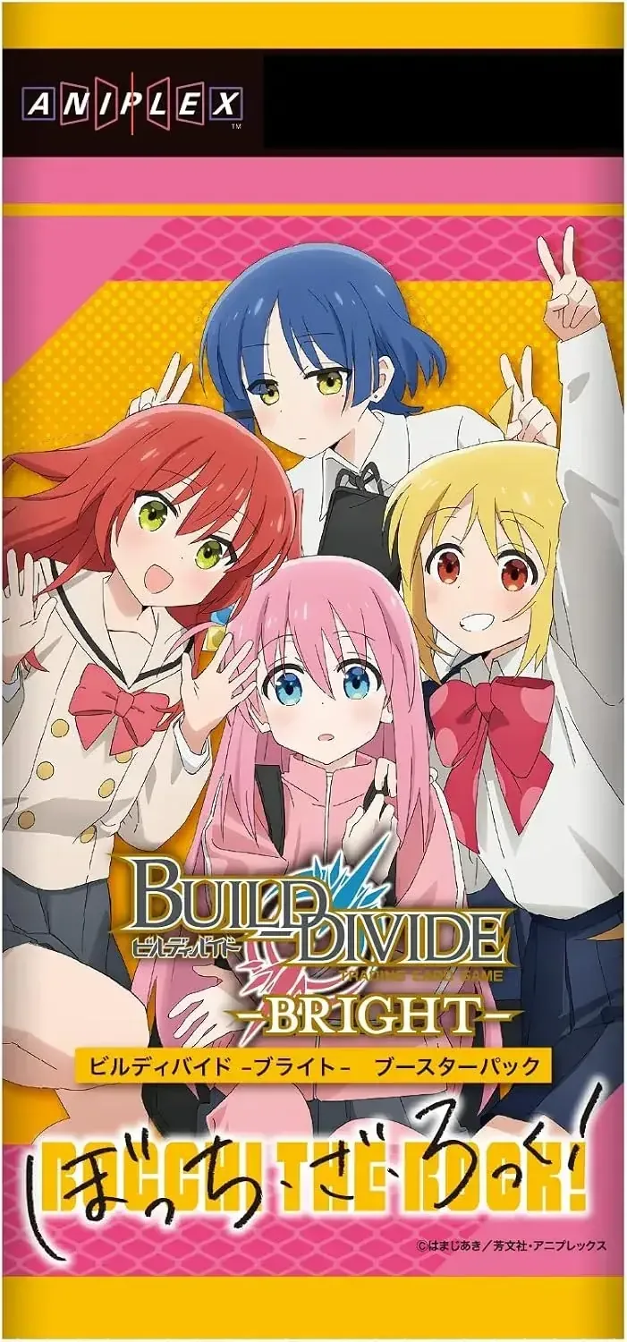 Aniplex Build Divide Bright Bocchi Za Roku Booster Pack Card Box