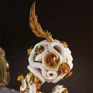 [Art Spot] Sank-Good Night Series- Snake & Flowers-Gold-Sank Toys-DSDC SHOP
