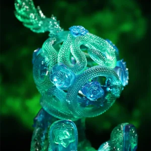 [Art Spot] Sank-Good Night Series- Snake & Flowers-Jade-Sank Toys-DSDC SHOP
