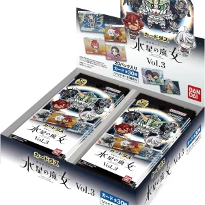 Bandai Carddas Gundam Witch from Mercury Vol. 3 20 Pack Card Set