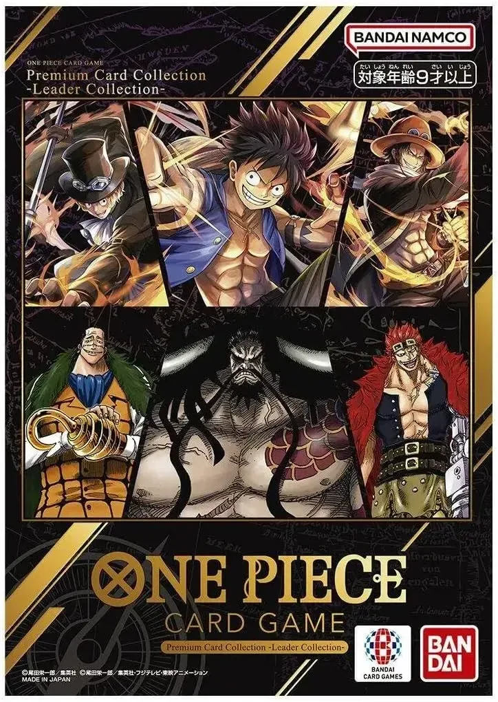 Bandai One Piece Premium Leader Trading Card Collection 6 Cards