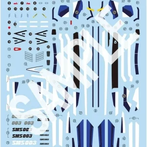 Bandai Spirits Macross F HG VF25G Messiah Water Decal 1/100