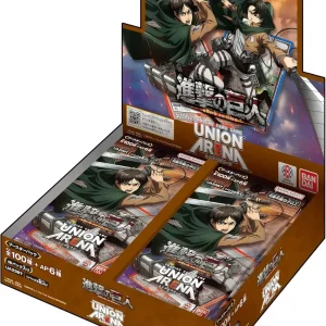 Bandai Union Arena Attack on Titan UA23BT Card Booster Box 16 Packs