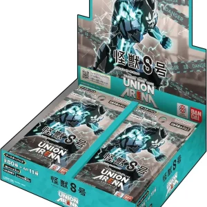 Bandai Union Arena Monster No. 8 UA28BT Card Game Booster 16-Pack Box