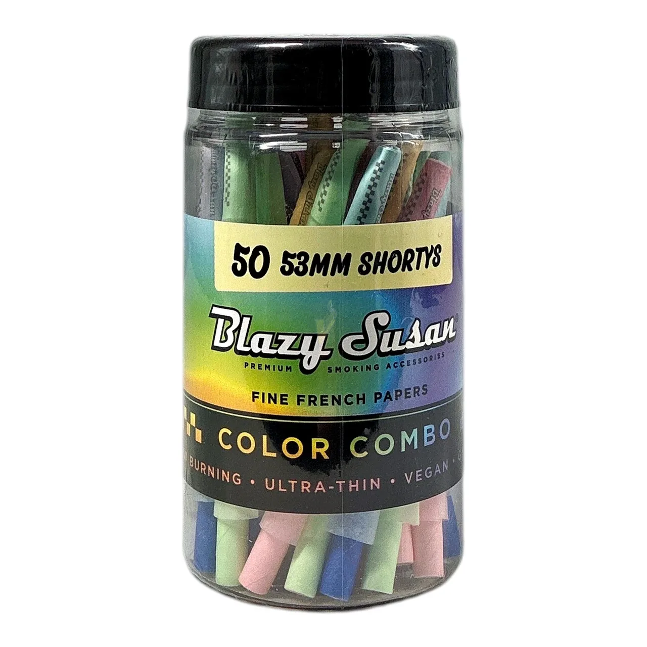 Blazy Susan 53mm 50 Count Color Combo Cones