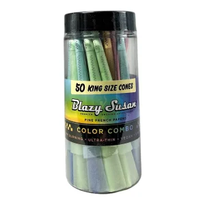 Blazy Susan King Size 50 Count Color Combo Cones