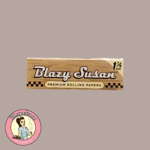 Blazy Susan Unbleached 1 1/4 Rolling Papers