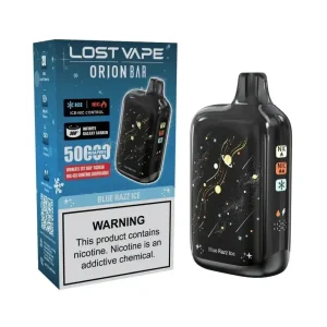 Blue Razz Ice - Lost Vape Orion Bar 50K Disposable