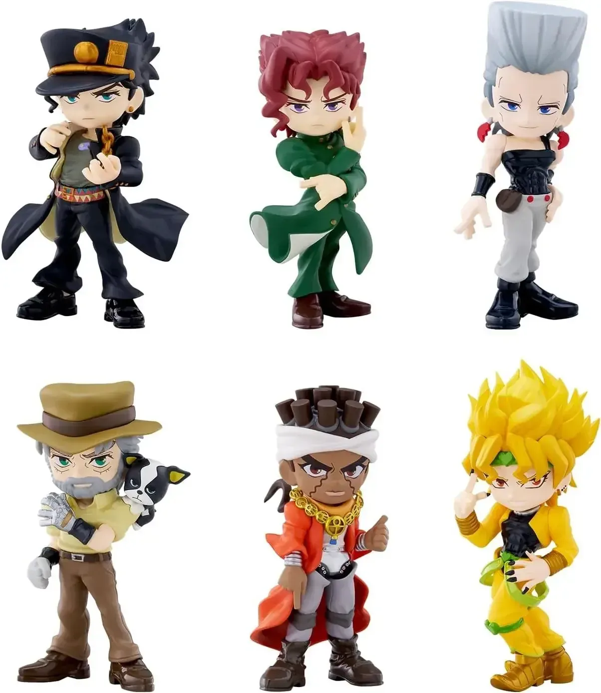 Bushiroad PalVerse JoJo Stardust Crusaders Figures Box Set 6