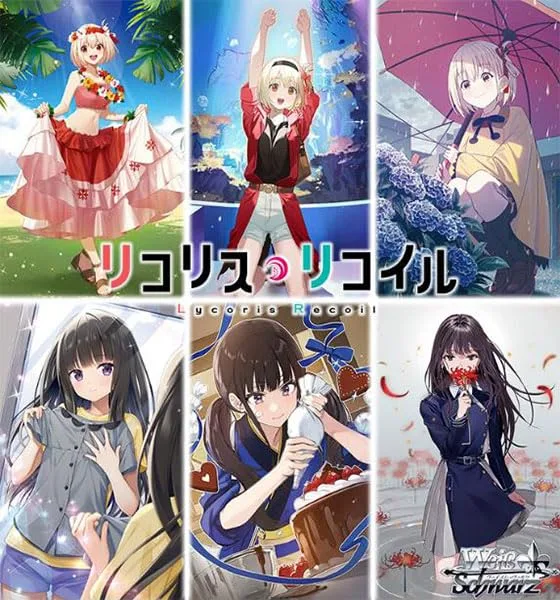 Bushiroad Weiss Schwarz Premium Booster Lycoris Recoil Box Set