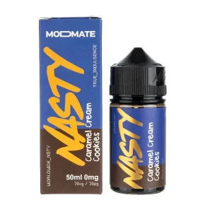 Caramel Cream Cookies Shortfill E-Liquid by Nasty Juice Modmate
