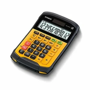 Casio Waterproof And Dustproof Calculator Wm-320mt-n Mini Just Type 12 Digits