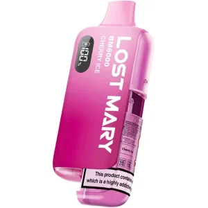 Cherry ice Lost Mary BM6000 pod vape kit 12ml 10mg