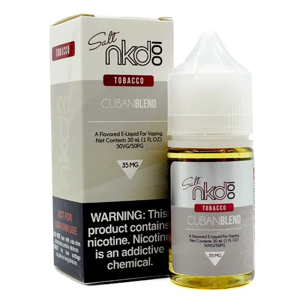 Cuban Blend - 35mg - Naked 100 Salt - 30mL
