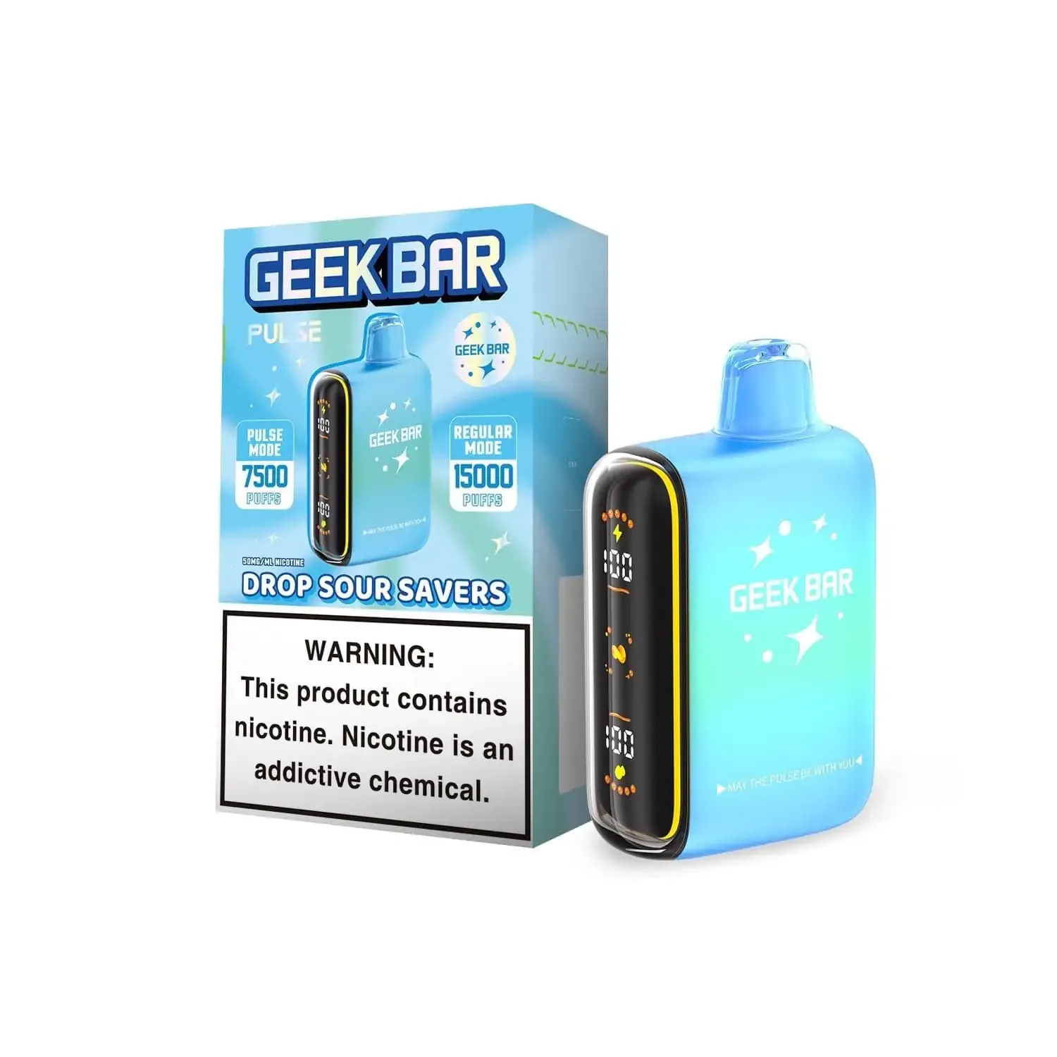 Drop Sour Savers - Geek Bar Pulse 15k Disposable Vape