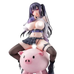 Eclipse Feather Aika Love Garden Piggy Bounce Deluxe Display Figure
