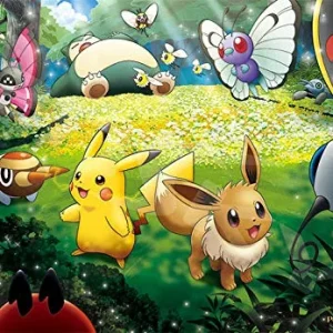 Ensky 1000T Pokemon Forest Sunbeams Jigsaw Puzzle (51X73.5Cm)