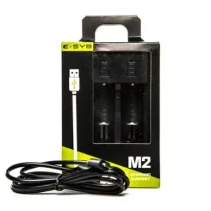 ESYB M2 2-BAY USB BATTERY CHARGER