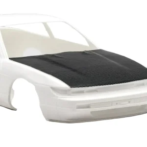 Fujimi Sileighty Scale 1/24 Car Model Kit, Carbon Hood Decal