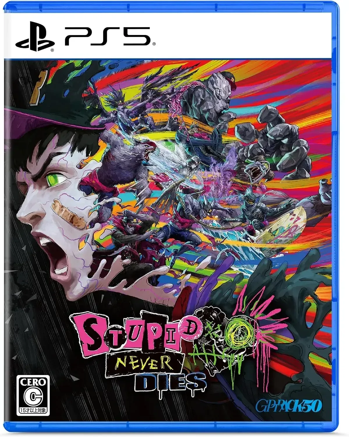 Gptrack50 Stupid Never Dies Video Game for PlayStation 5 Console