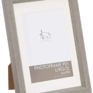 Hakuba Chululu Photo Frame Gray Fits Size L Kg 2L Fchl-P01Gy