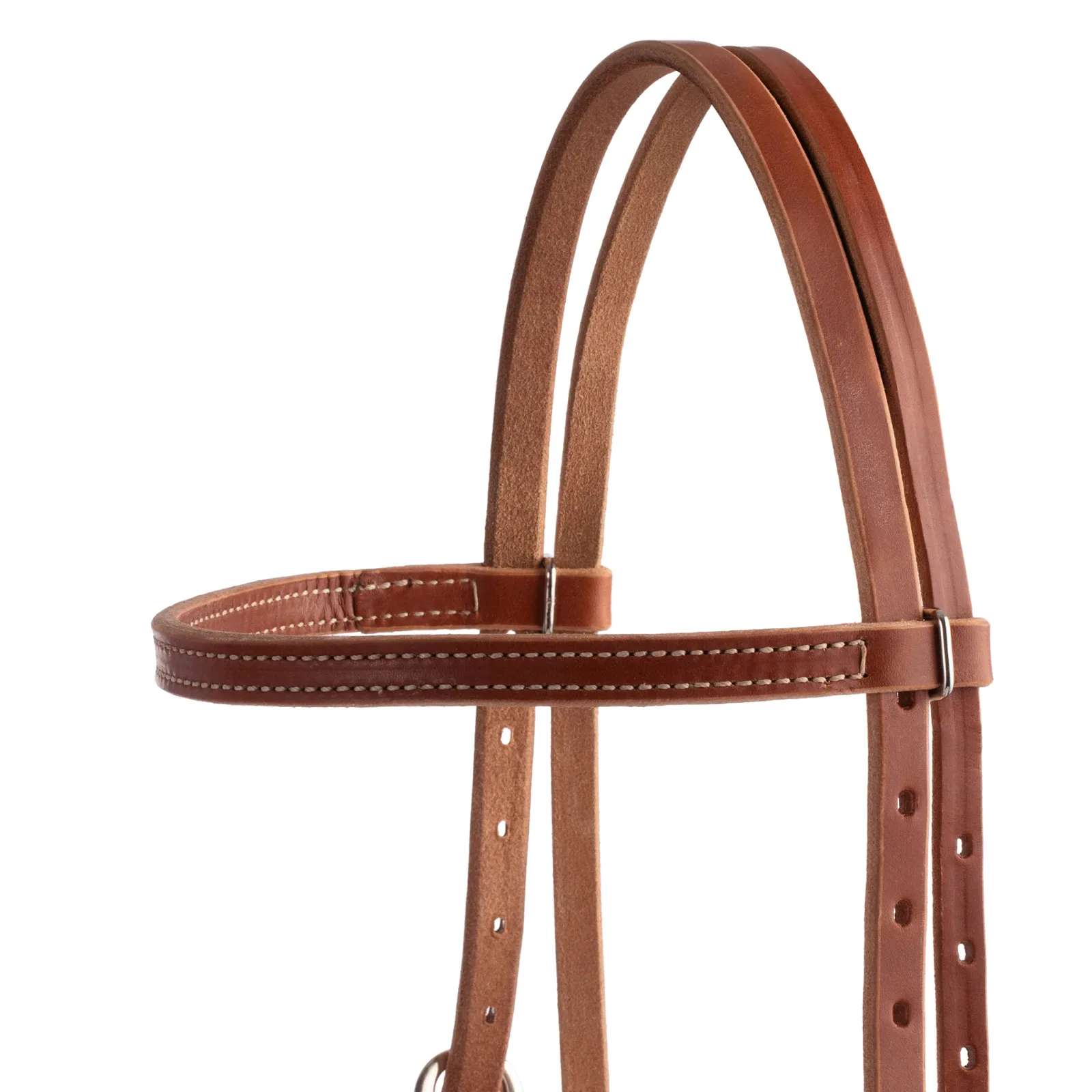 Harness Leather Browband Headstall - Image 2