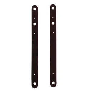 Heel Straps, Burgundy Latigo Leather