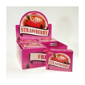 HEM - Strawberry Incense Cones (10 Cones)