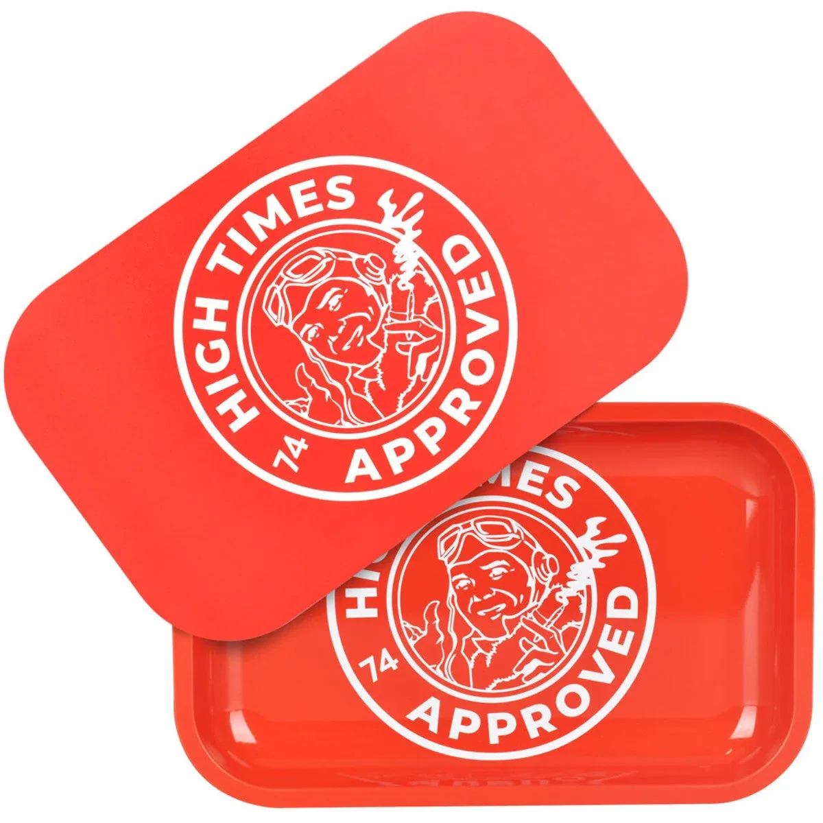 High Times Metal Rolling Tray & Lid | High Times Approved