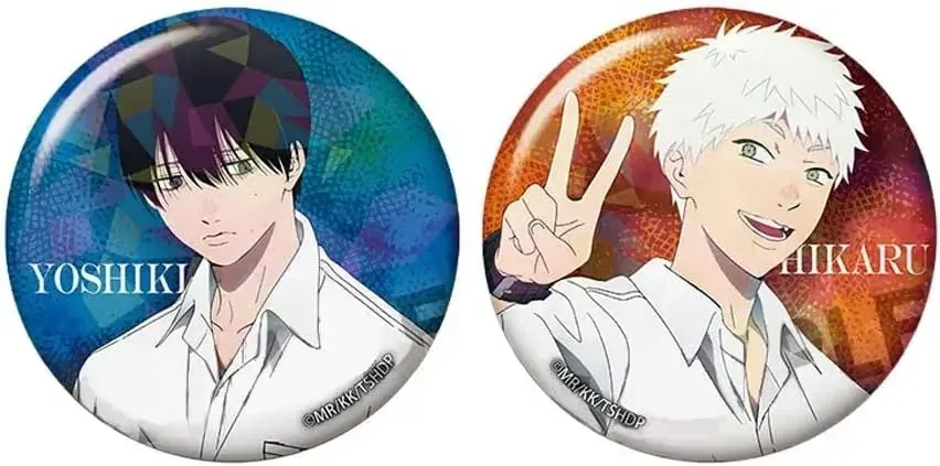 Hobby Stock Anime Light Dead Summer Hologram Badges Set 57mm