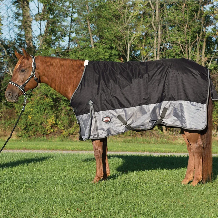 Horse Rain Sheet for Turnout, Lightweight, Fleece Lining, 600 Denier - Image 2