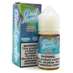 ICED Grape Apple - 50mg - Cloud Nurdz Salts - 30mL