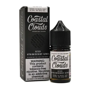 Iced Strawberry Kiwi - 50mg - Coastal Clouds Co. - 30mL