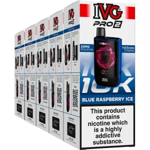 IVG Pro 2 pod vape kit 5 pack