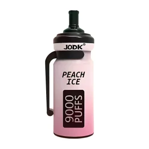 JODK Bottle Disposable E-cigs 9000 Puffs – Peach Ice