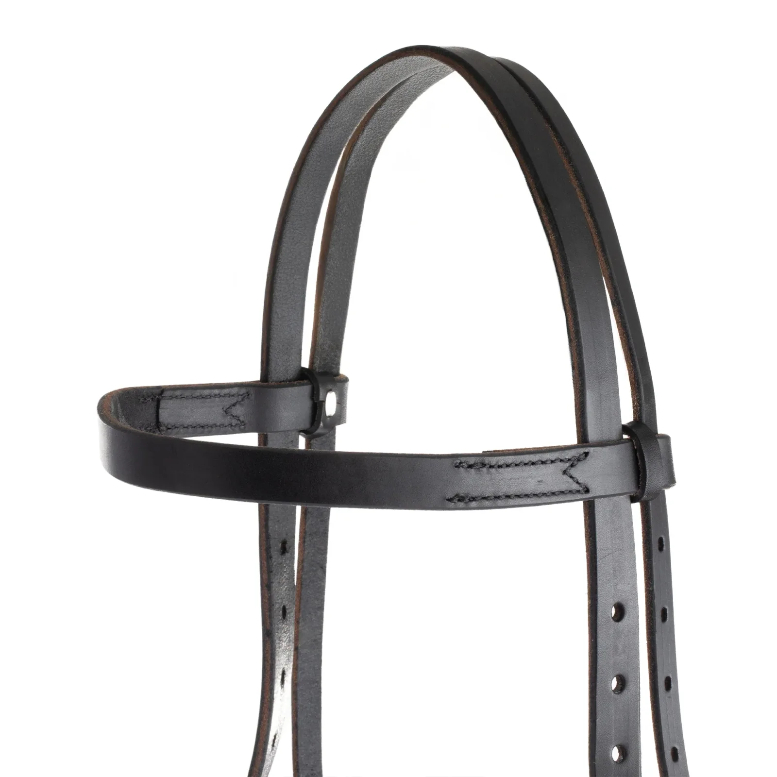 Justin Dunn Bitless Bridle, Black, 3/4" - Image 2