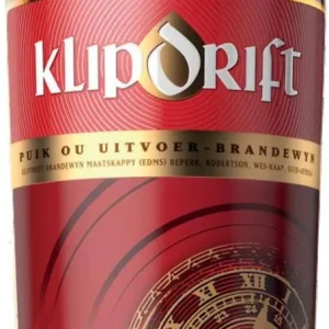 Klipdrift Brandy - 1 Liter runde Flasche