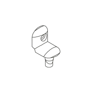 L Shaped Plastic Part 4091-030