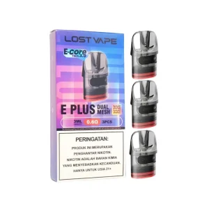 Lost Vape E-Plus XL Replacement Pods - (Pk of 3)