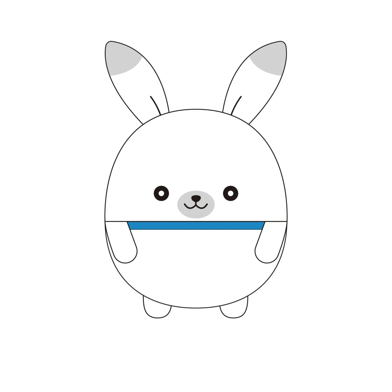 Max Limited PC-21 Snow Miku Fuwakororin Plush M Size with Rabbit Yukine