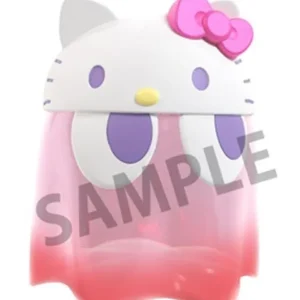 Megahouse Pac-Man x Sanrio Chibi Hello Kitty Deluxe Clear Collectible Figure