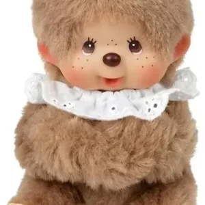 Monchhichi Glove Holder Sweet Brown Cute Plush 6 x 4 x 12 cm