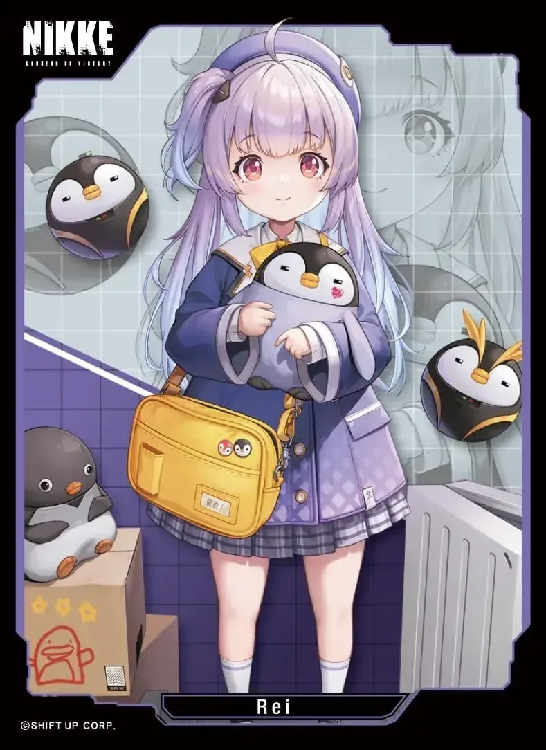 Movic Goddess of Victory Nikke Rye Card Sleeve Collection Mat 65 Pack