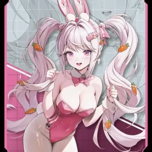 Movic NIKKE Alice Wonderland Bunny Matte Card Sleeves 65 Pack