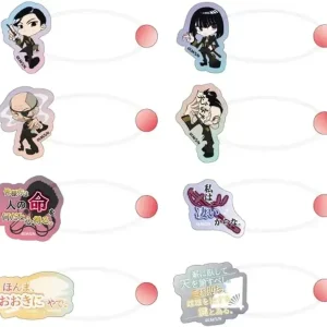 Nippon Sangoku Tapioca Tapinui Figure Charm 8-Piece Set