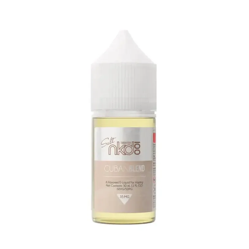 NKD 100 Salt – Cuban Blend – 30ML E-Liquid